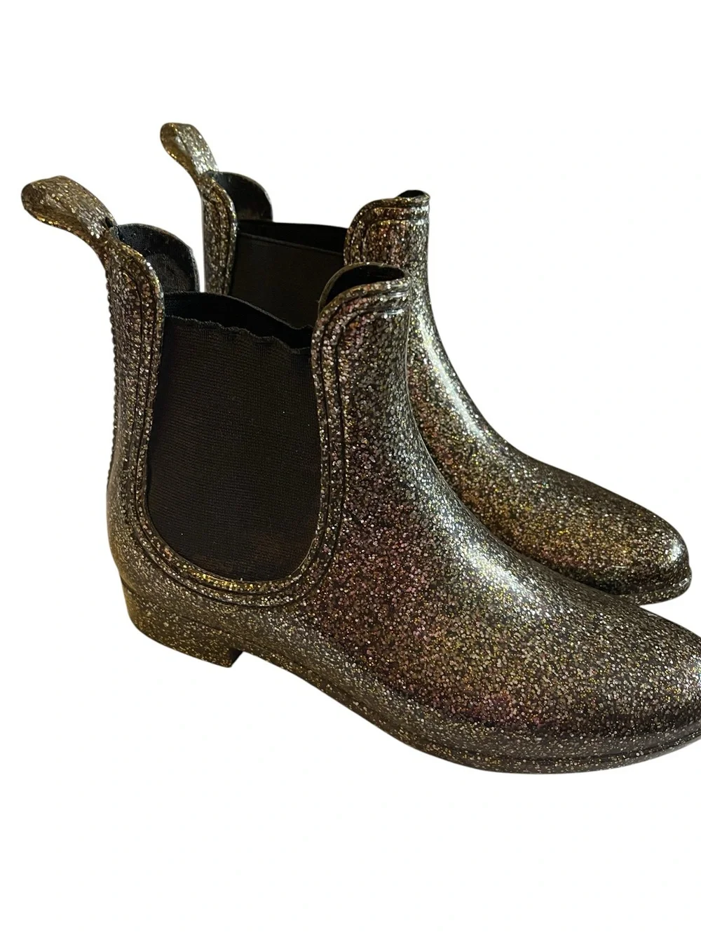 Report gold glitter